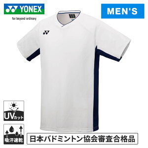 ヨネックス YONEX メンズ メンズゲームシャツ ホワイト 10632 011