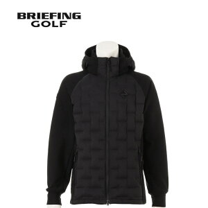 ブリーフィング BRIEFING メンズ ゴルフウェア ジャケット ハイブリッドダウンパーカー MEN’S HYBRID DOWN PARKA ブラック BRG253M54 BLACK