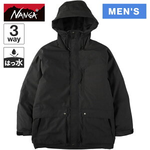 iK NANGA Y qmbN_E 3C1 WPbg HINOC DOWN 3 IN 1 JACKET `R[ N2530-0B035D CHA