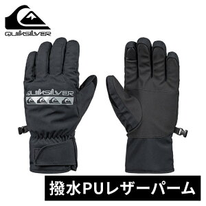�N�C�b�N�V���o�[ Quiksilver �����Y �N���X�O���[�u CROSS GLOVE KVJ0 EQYHN03191