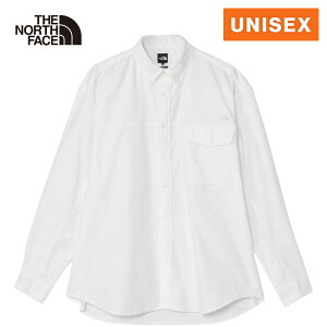 ���Z�[��sale 23�`32��OFF�� �U�E�m�[�X�E�t�F�C�X �m�[�X�t�F�C�X �����Y ���f�B�[�X �����V���c �����O�X���[�u�t���b�V���h���C�k�v�V�V���c L/S FD Nuptse Shirt �z���C�g NR12561 W