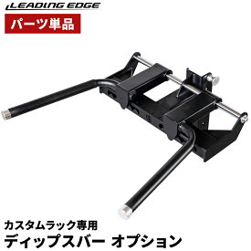 筋力トレーニング ディップスバー オプション DIP BAR OPTION ブラック LE-CRDB リーディングエッジ LEADING EDGE