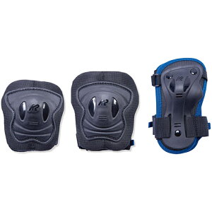 ���Z�[��sale 27�`29��OFF�� �P�[�c�[ K2 �L�b�Y �X�g���[�g�X�|�[�c �G�p�b�h ���C�_�[ �v�� �p�b�h�Z�b�g RAIDER PRO PAD SET �u���[ I200400501 BLUE