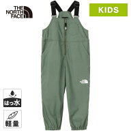 ザ・ノース・フェイス キッズ サロペット トドラーフィールドビブ T Field Bib ダックグリーン NBT32502 …