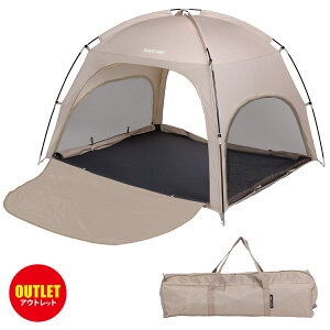 [�󂠂�]�N�C�b�N�L�����v QUICKCAMP �T���V�F�[�h �R���p�N�g�V�F�[�h COMPACT SHADE �T���h�x�[�W��/PU�R�[�e�B���O QC-CS180-T