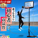 3,000円OFFクーポン 7/18〜7/20 [Bリーガー監修] 【全国送料無料】 バスケットゴール ハイブリッド 家庭用 屋外 305cm…