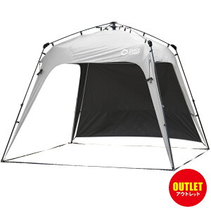 [�󂠂�]�N�C�b�N�L�����v QUICKCAMP �����^�b�`�^�[�v 2.5m �t���b�v�t�� �O���[ QC-TP250-T GY