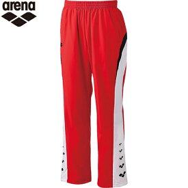 ★セールsale 11％OFF★ アリーナ arena メンズ レディース ウィンドロングパンツ レッド ARN-6311P RED