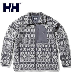 ヘリーハンセン HELLY HANSEN メンズ レディース ファイバーパイルジャカードジャケット FIBERPILE Jacquard Jacket ミックスグレー HE52282 Z