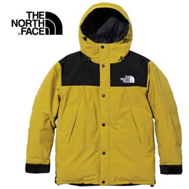 ★セールsale 22％OFF★ ザ・ノース・フェイス ノースフェイス メンズ レディース マウンテンダウンジャケット Mountain Down Jacket ミネラルゴールド ND92237 ME アウター ジャケット ダウンジャケット タウンユース 防寒 キャンプ アウトドア