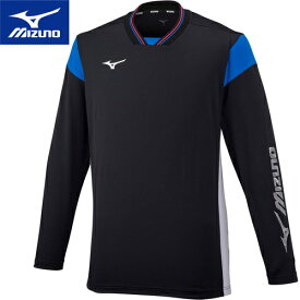 ★セールsale 13％OFF★ ミズノ MIZUNO メンズ レディース テニス トレーニングウェア ライトスウェットシャツ ブラック×ピースブルー×ホワイト 62JC2511 09