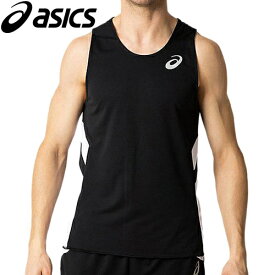 アシックス asics メンズ APGA3 M’Sランニングシャツ ブラック/ブリリアントホワイト 2091A124 001