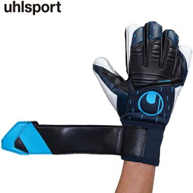 ウールシュポルト uhlsport サッカー キーパーウェア スピードコンタクト スーパーソフト ネイビー×ブラック×ブルー 1011282 01