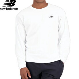 ニューバランス New Balance メンズ NB Essentials ロングスリーブTシャツ ホワイト MT31516 WT