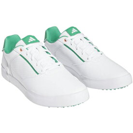 アディダスゴルフ adidas Golf メンズ ゴルフシューズ レトロクロス ホワイト/グリーン/ホワイト LIJ25
