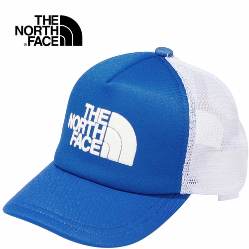ザ・ノース・フェイス THE NORTH FACE キッズ 帽子 ロゴメッシュキャップ Kids’ Logo Mesh Cap スーパーソニックブルー NNJ02303 SC