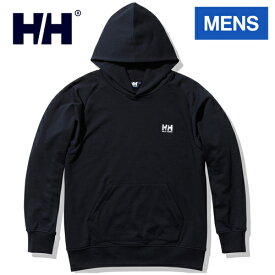 ヘリーハンセン HELLY HANSEN メンズ パーカー HHロゴスウェットパーカ HH Logo Sweat Parka ブラック HE32322 K