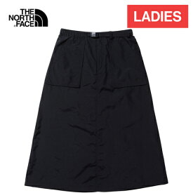 ザ・ノース・フェイス ノースフェイス レディース コンパクトスカート Compact Skirt ブラック NBW32330 K アウトドア スカート はっ水 キャンプ