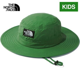 ザ・ノース・フェイス ノースフェイス キッズ 帽子 ホライズンハット Kids’ Horizon Hat プライマリーグリーン NNJ02312 PR 子供用