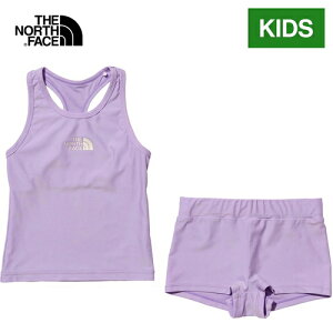 ★10%OFFクーポン 10/24〜10/30★ ザ・ノース・フェイス ノースフェイス キッズ 水着 ガールズウォーターウエア G Water Wear ラベンダー NTG12277 LA