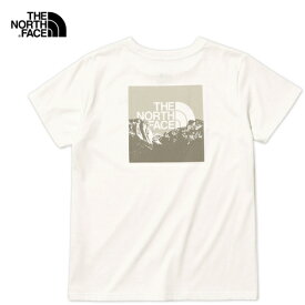 ザ・ノース・フェイス ノースフェイス レディース 半袖Tシャツ ショートスリーブスクエアマウンテンロゴティー S/S Square Mountain Logo Tee ホワイト NTW32377 W