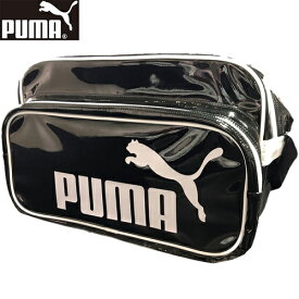 プーマ PUMA ショルダーバッグ トレーニング PU ショルダー L ブラック/ホワイト 079428 01