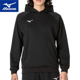 ミズノ MIZUNO メンズ レディース トレーニングウェア パーカー スウェットプルオーバーフーディ ブラック 32MCA176 09