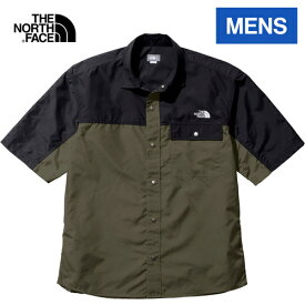 ザ・ノース・フェイス ノースフェイス メンズ 半袖シャツ ショートスリーブヌプシシャツ S/S Nuptse Shirt ニュートープ NR22331 NT