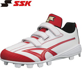 エスエスケイ SSK メンズ レディース 野球 スパイク グローロード MC2 ホワイト×レッド SSF4230VC 1020