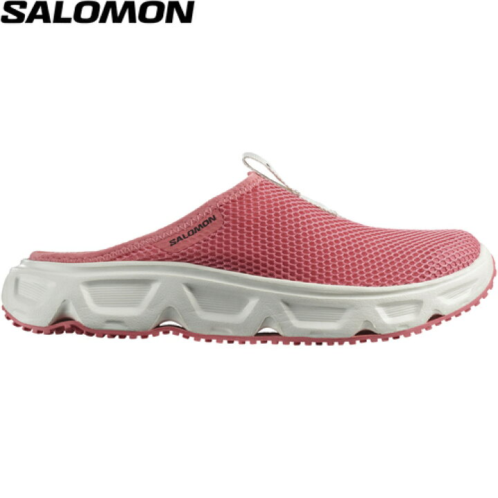 SALOMON レディース スニーカー リラックス スライド REELAX SLIDE 6.0 W ティーローズ/ホワイト L47206400 : YOCABITO 楽天市場店