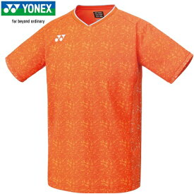 ★セールsale 19％OFF★ ヨネックス YONEX メンズ メンズゲームシャツ フィットスタイル オレンジ 10480 005