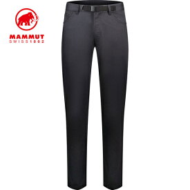 マムート MAMMUT メンズ ロングパンツ チョーク デニム パンツ アジアンフィット Chalk Denim Pants AF ブラックデニム 1022-01622 00123