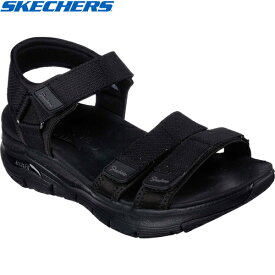 ★セールsale 22％OFF★ スケッチャーズ SKECHERS レディース サンダル アーチフィット フレッシュ ブルーム ARCH FIT - FRESH BLOOM ブラック 119305 BBK