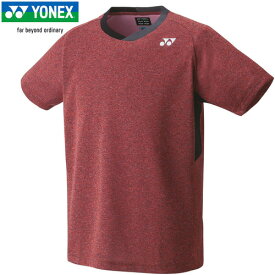 ★セールsale 15％OFF★ ヨネックス YONEX メンズ レディース ユニゲームシャツ フィットスタイル サンセットレッド 10527 496