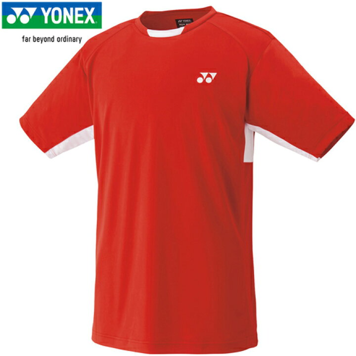 楽天市場】ヨネックス YONEX メンズ レディース ユニゲームシャツ サン