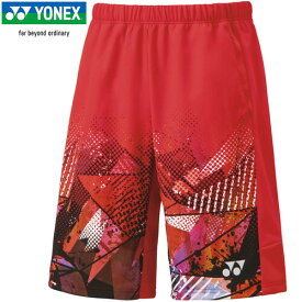 ★セールsale 16％OFF★ ヨネックス YONEX メンズ メンズニットハーフパンツ サンセットレッド 15143 496