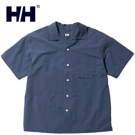 ★セールsale 43％OFF★ ヘリーハンセン HELLY HANSEN レディース 半袖シャツ ショートスリーブバスクシャツ S/S Bask Shirts ヘリーブルー HOE42202 HB