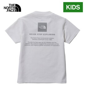 ザ・ノース・フェイス ノースフェイス キッズ Tシャツ ショートスリーブサンシェードティー S/S Sunshade Tee ホワイト NTJ12342 OW Tシャツ 子供服 男の子 女の子 トップス