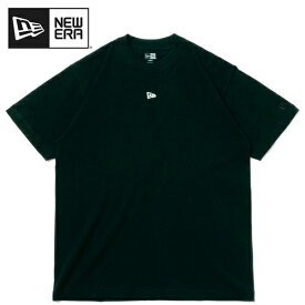 ★セールsale 11％OFF★ ニューエラ NEW ERA メンズ 半袖 コットン Tシャツ Flag Logo Embroidery フラッグロゴ ブラック 13516793 BLK