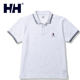 ヘリーハンセン HELLY HANSEN メンズ 半袖Tシャツ ショートスリーブセイルロゴポロ S/S Sail Logo Polo ホワイト HH32300 W