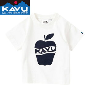 カブー KAVU キッズ アップル Tシャツ K’s Apple Tee ホワイト 19821871