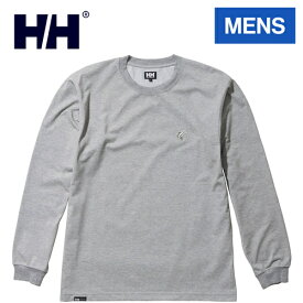 ヘリーハンセン HELLY HANSEN メンズ 長袖Tシャツ ロングスリーブ HHアングラーティー L/S HHAngler Tee ミックスグレー HG32263 Z