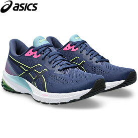 ★セールsale 15～39％OFF★ アシックス asics レディース ランニングシューズ GT-1000 12 ディープオーシャン/グリーン 1012B450 401