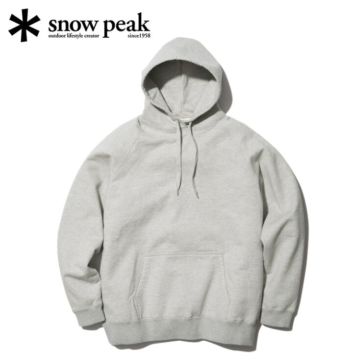 楽天市場】スノーピーク snowpeak メンズ パーカー リサイクルコットン 