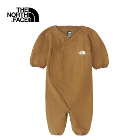 ザ・ノース・フェイス ノースフェイス ベビー クレイドルコットン2wayロンパース B Cradle Cotton 2way Rompers ユーティリティブラウン NTB32353 UB