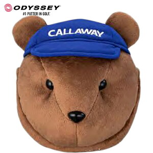 Z[sale 33`36OFF IfbZC ODYSSEY St wbhJo[ xA }bg p^[Jo[ SS 24 JM Odyssey Bear Mallet Putter Cover SS 24 JM