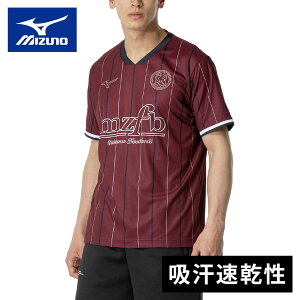 ~Ym MIZUNO Y fB[X TbJ[EFA Vc MZFB XgCvTEE MZFB STRIPE TEE P2MABX74