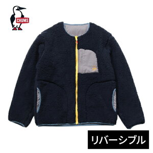 `X CHUMS Y fB[X WPbg G t[X o[Vu u] Elmo Fleece Reversible Blouson CH04-1421