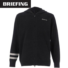 ブリーフィング BRIEFING メンズ レディース リラックスニットパーカー BRA241F04