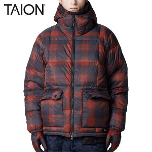 ^CI TAION Y fB[X WPbg }Ee pbJu {[ _Ep[J[ VOLUME HOOD DOWN JACKET PACKABLE OUTER TAION-106VZMT